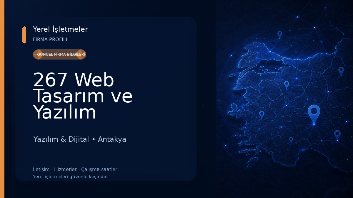 267 Web Tasarım ve Yazılım