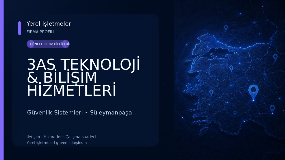 3AS TEKNOLOJİ & BİLİŞİM HİZMETLERİ 
