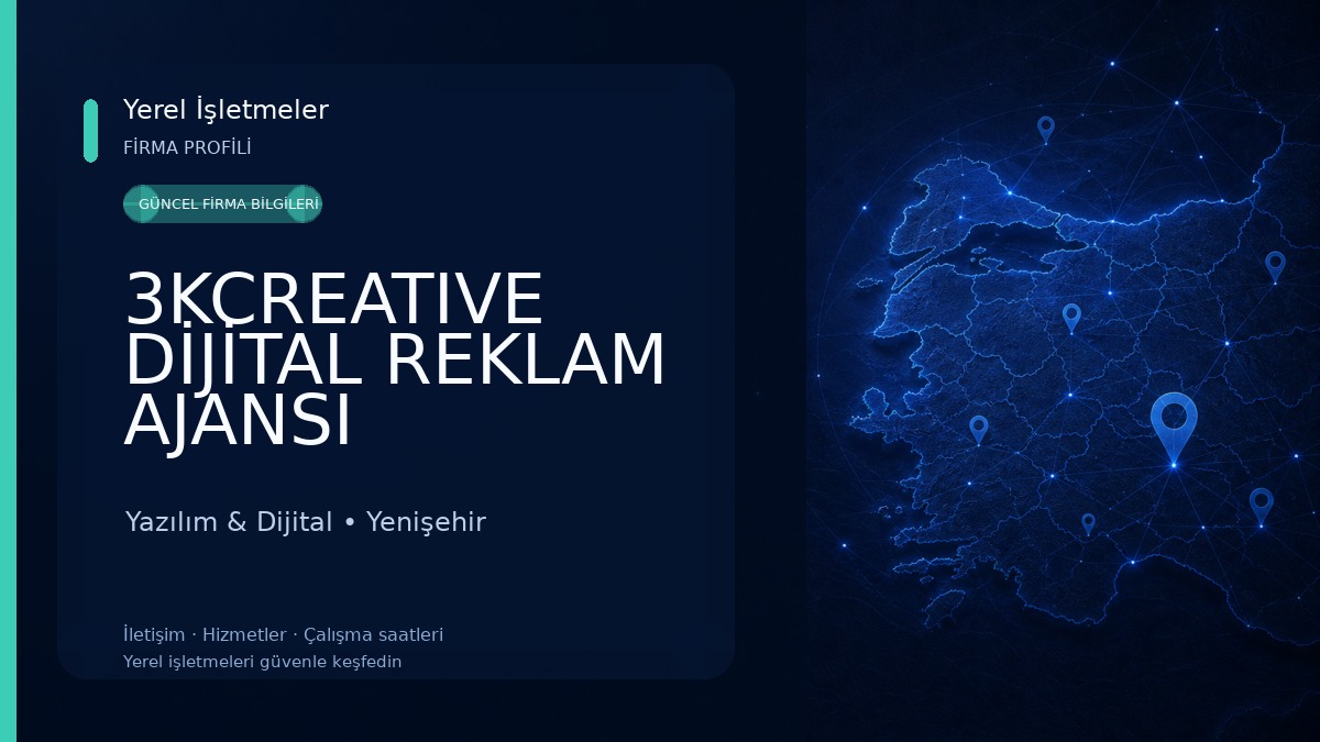 3KCREATIVE DİJİTAL REKLAM AJANSI 
