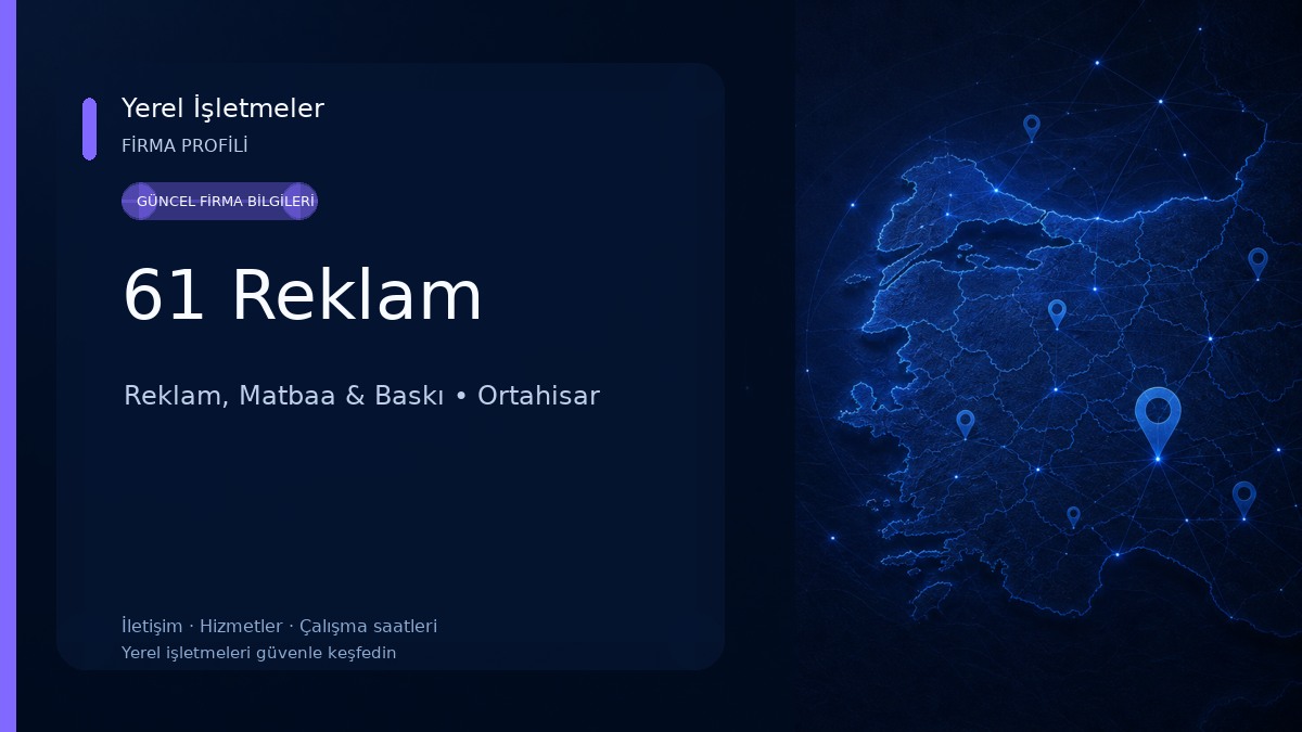 61 Reklam 