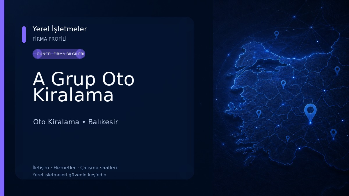 A Grup Oto Kiralama