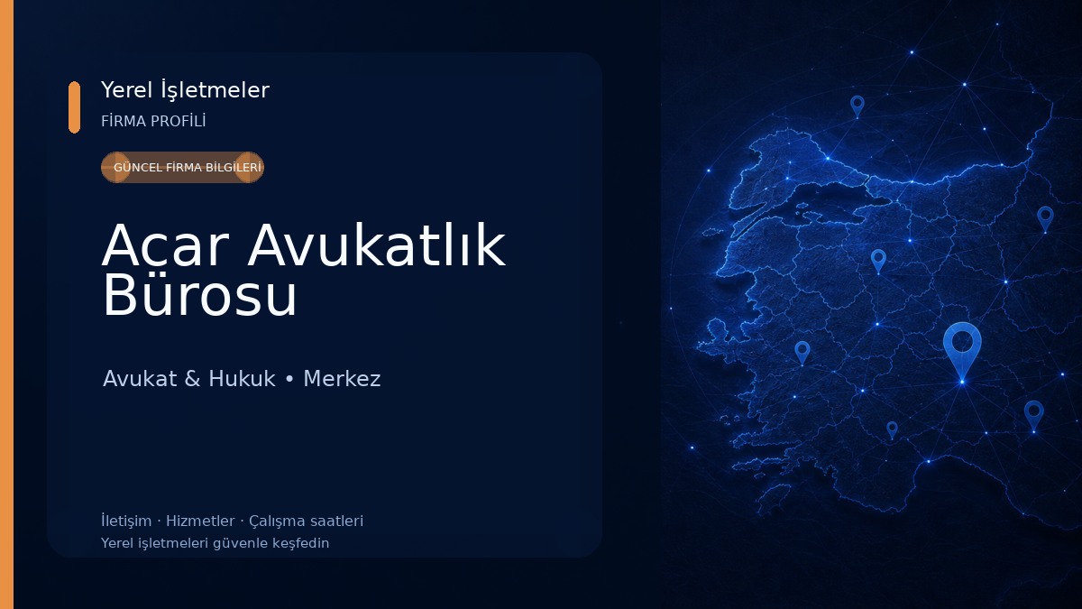 Acar Avukatlık Bürosu