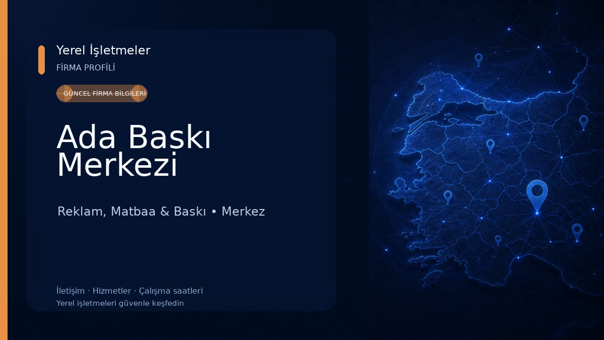 Ada Baskı Merkezi 