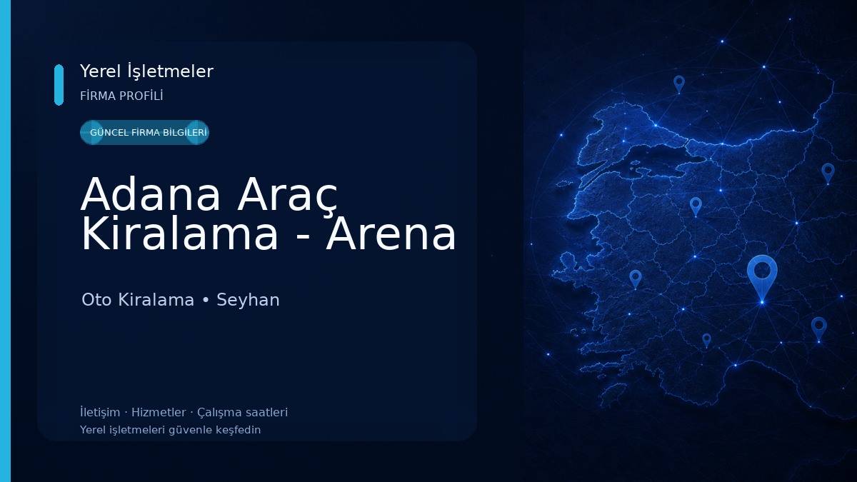 Adana Araç Kiralama - Arena