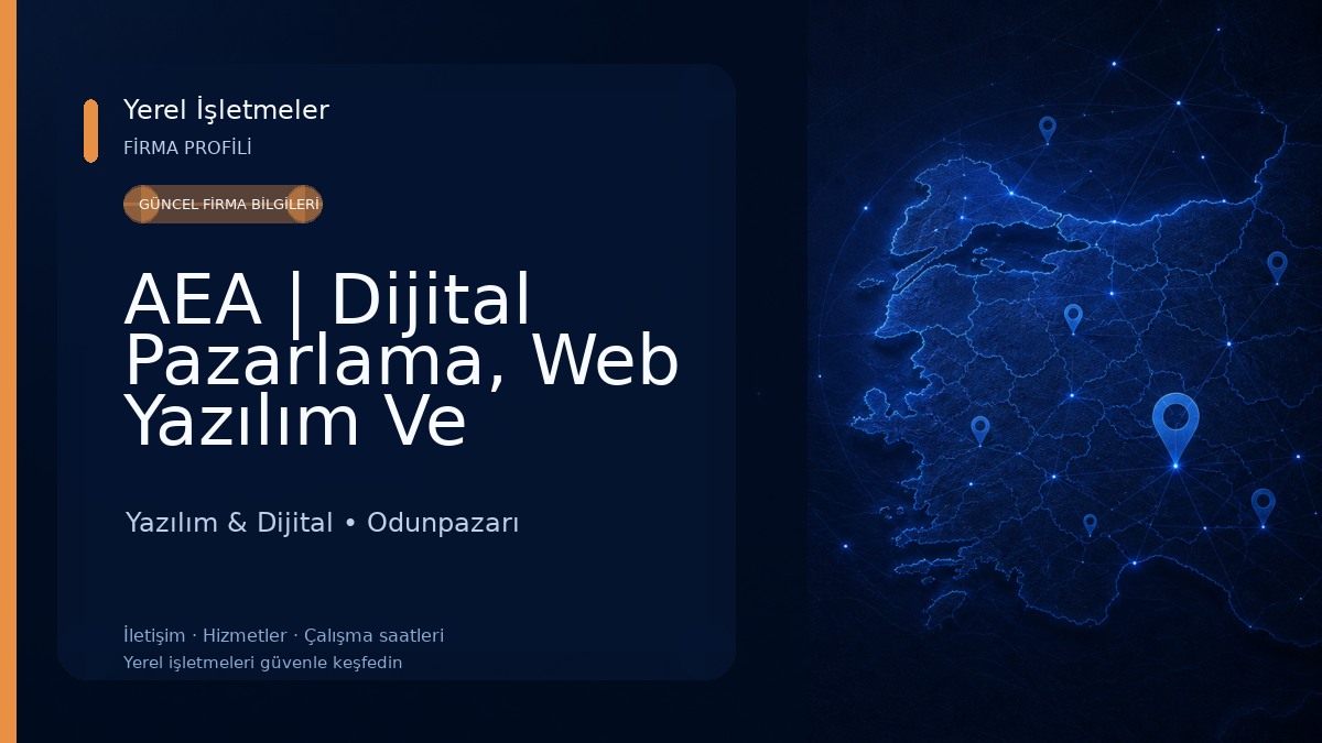 AEA | Dijital Pazarlama, Web Yazılım Ve Tasarım