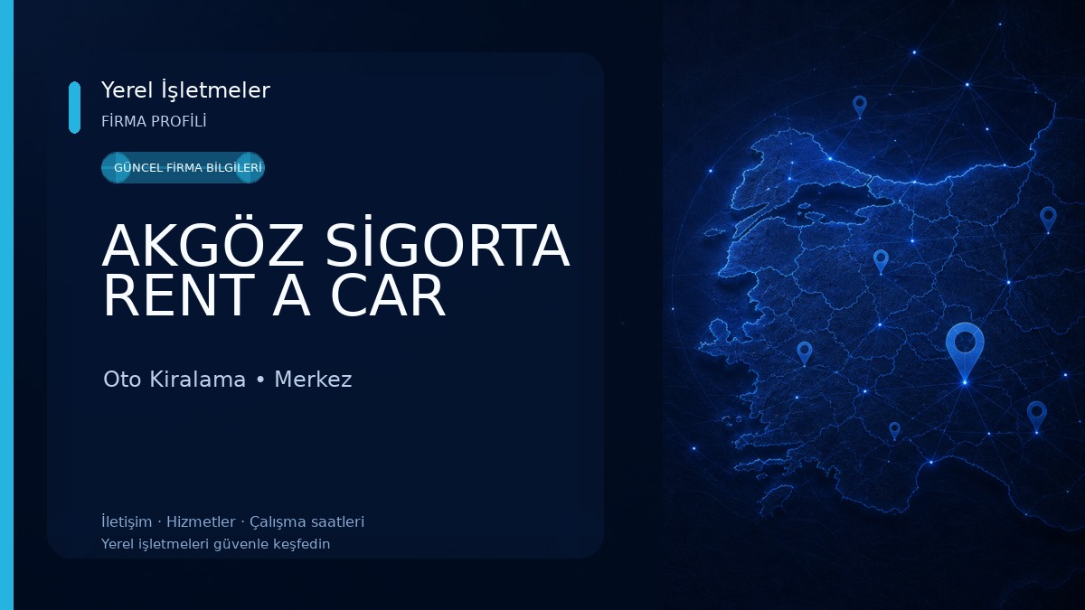 AKGÖZ SİGORTA RENT A CAR 