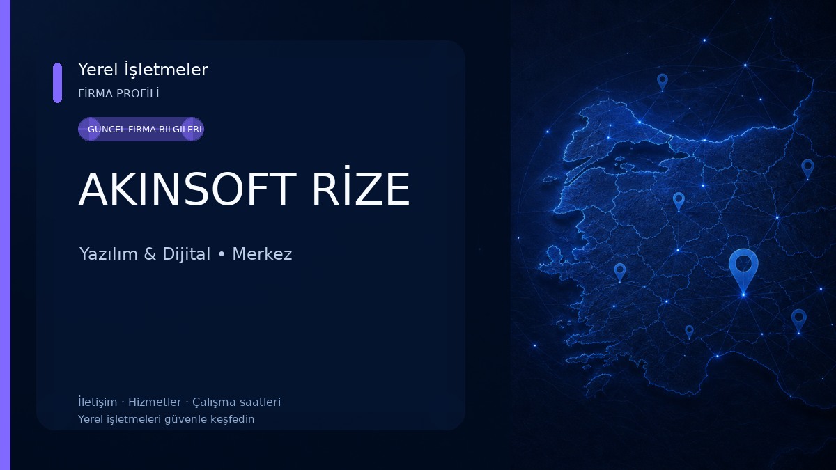 AKINSOFT RİZE