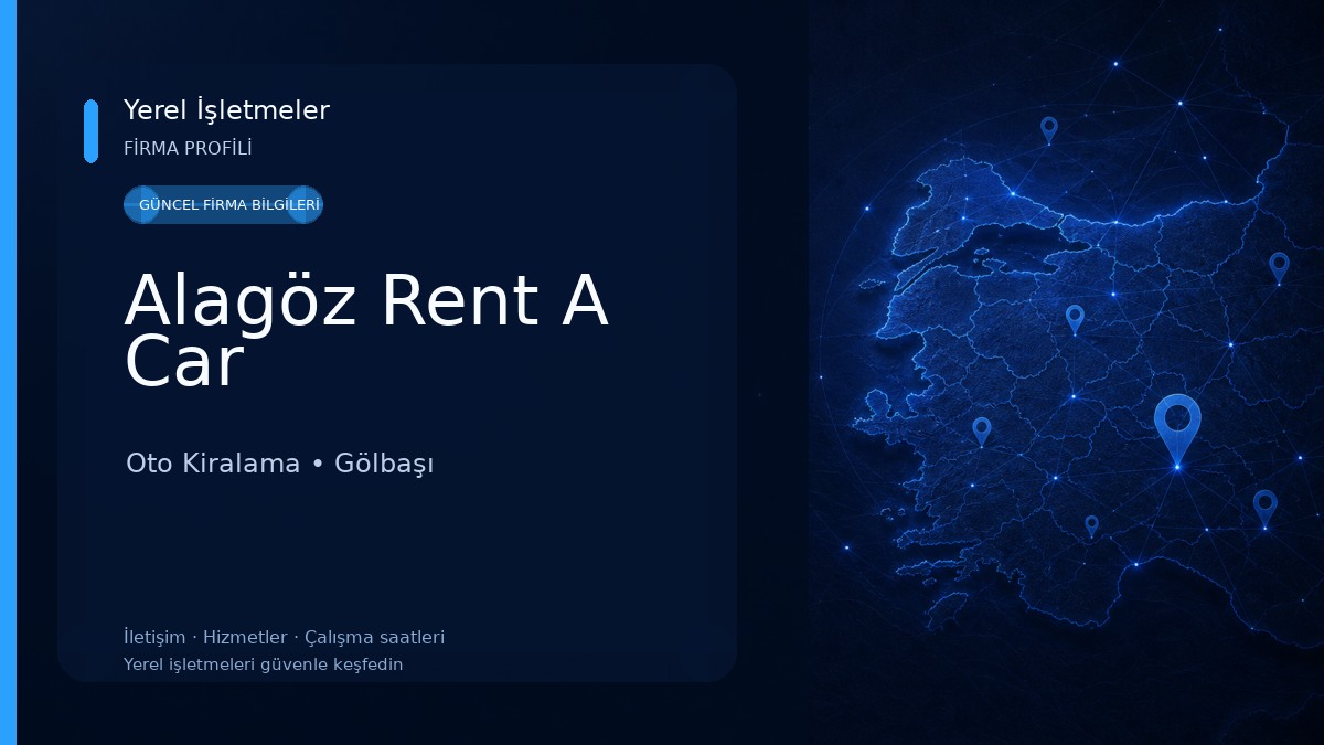 Alagöz Rent A Car Oto Kiralama