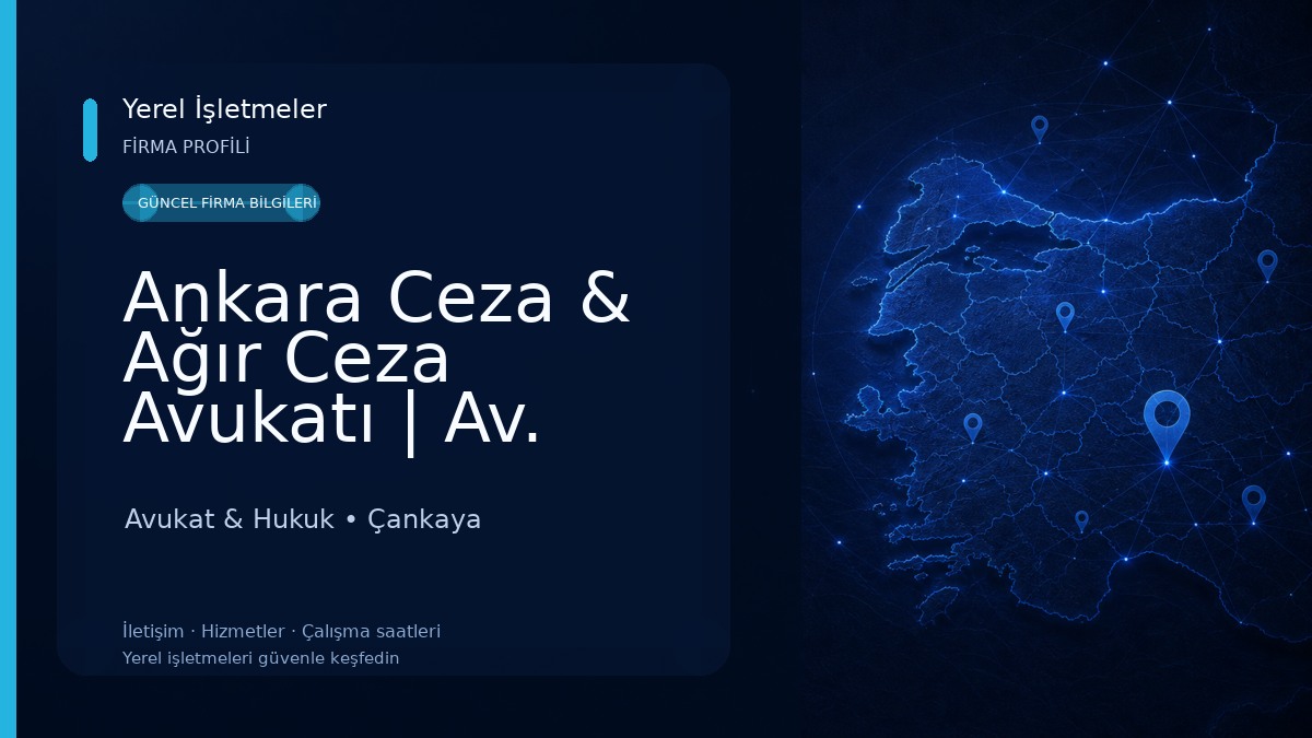 Ankara Ceza & Ağır Ceza Avukatı | Av. Halil Alperen Şimşek Avukat & Hukuk
