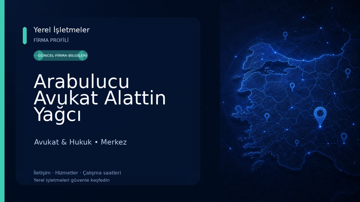Arabulucu Avukat Alattin Yağcı Avukat & Hukuk