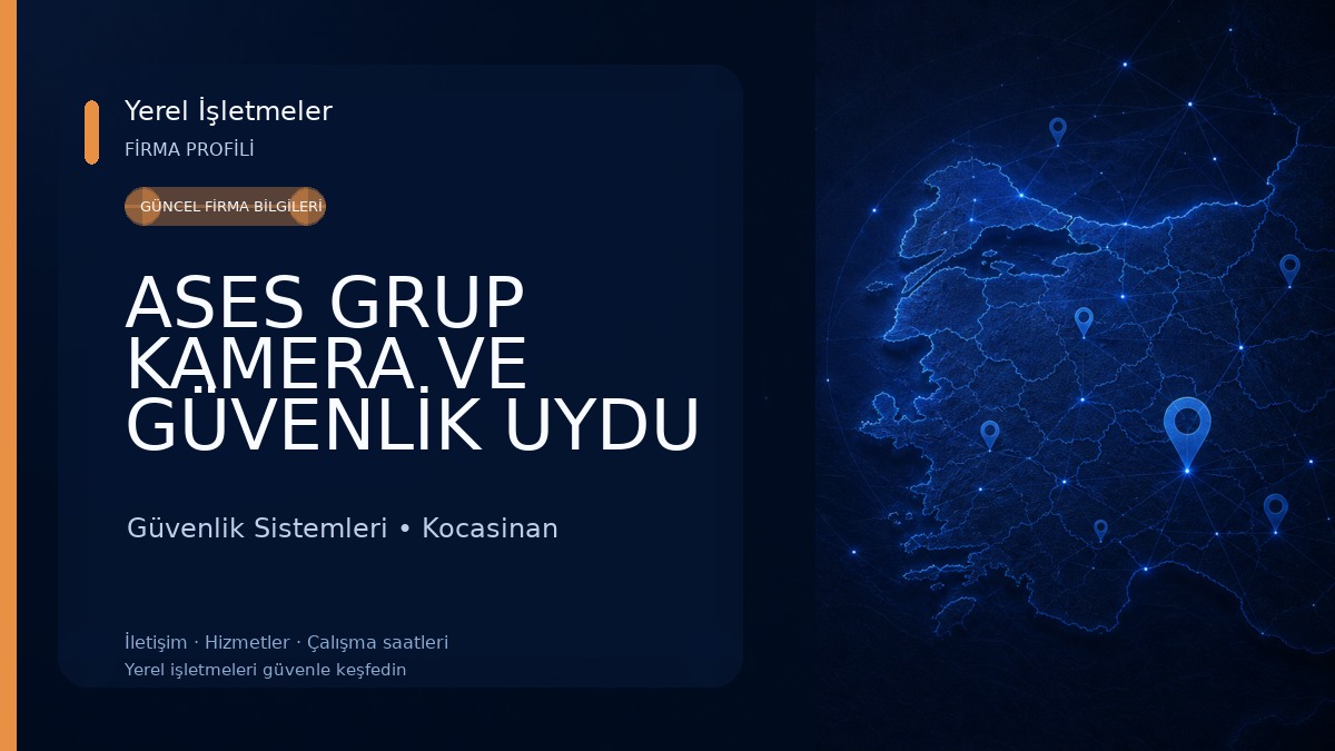 ASES GRUP KAMERA VE GÜVENLİK UYDU DİAFON SİSTEMLERİ