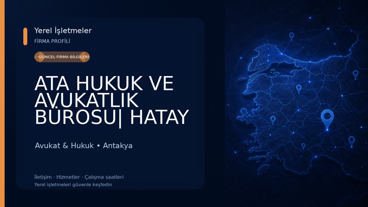 ATA HUKUK VE AVUKATLIK BÜROSU| HATAY AVUKAT | ANTAKYA AVUKAT | AĞIR CEZA AVUKATI | CEZA AVUKAT |BOŞANMA AVUKATI| 