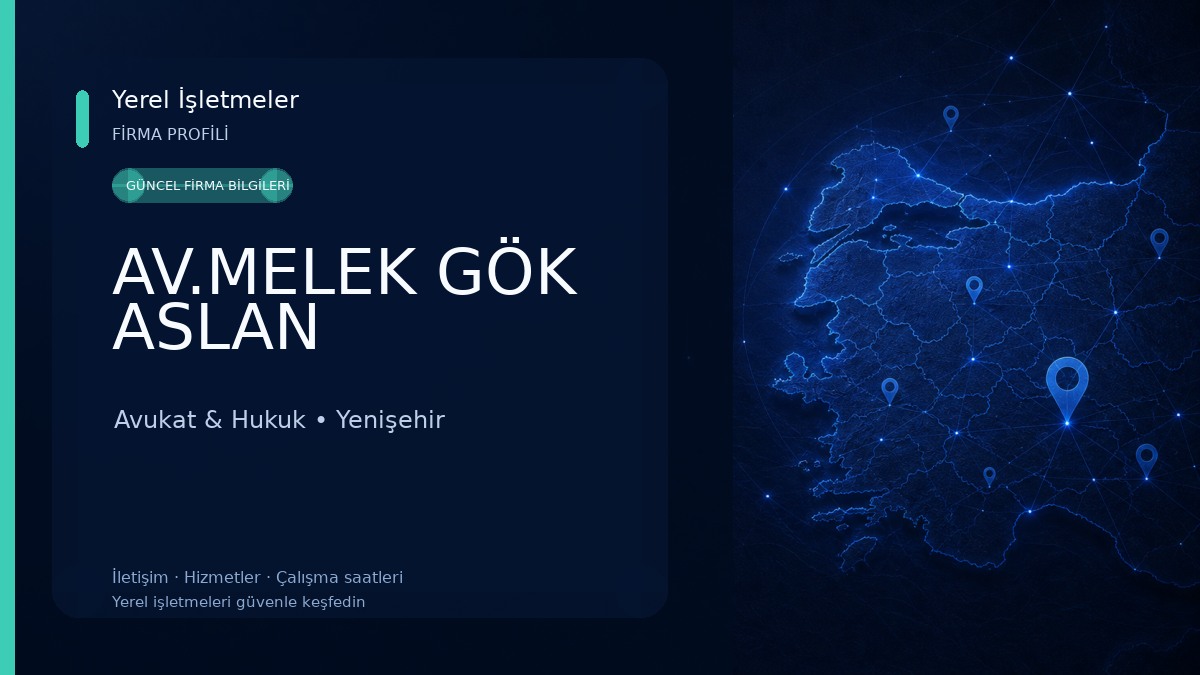 AV.MELEK GÖK ASLAN 