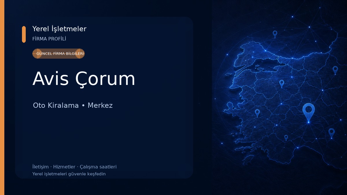 Avis Çorum