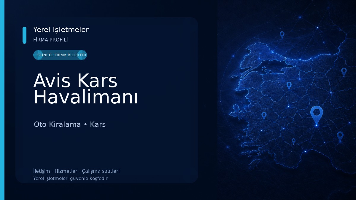 Avis Kars Havalimanı
