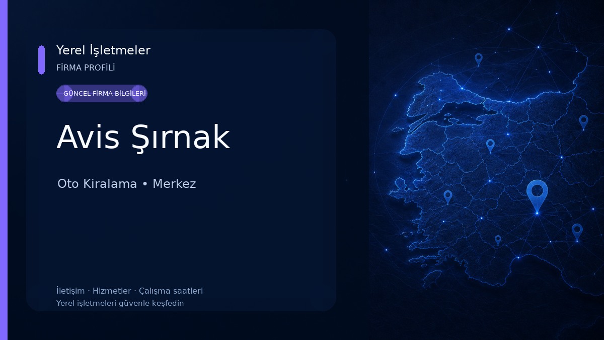 Avis Şırnak