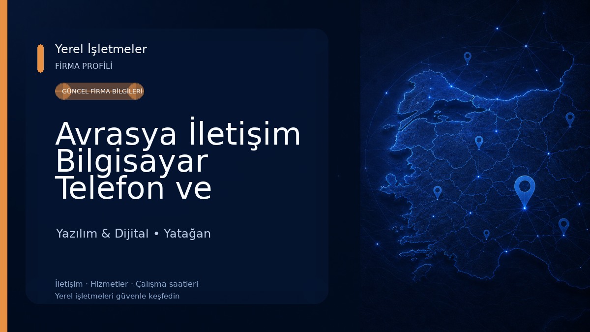 Avrasya İletişim Bilgisayar Telefon ve Güvenlik Sistemleri