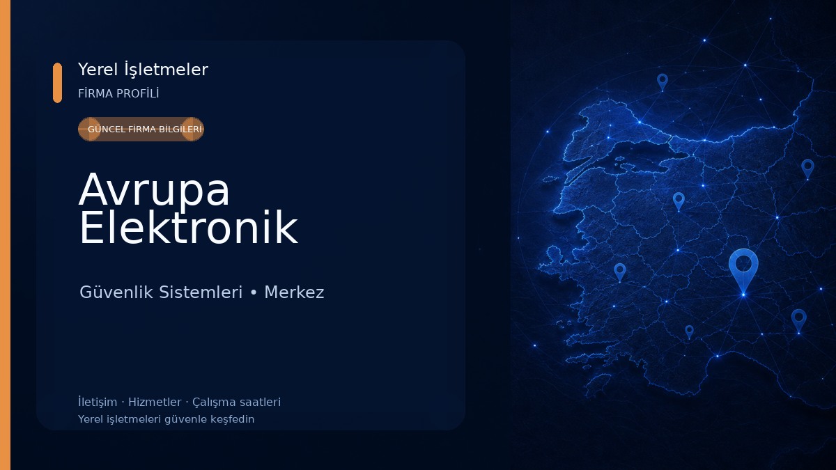 Avrupa Elektronik
