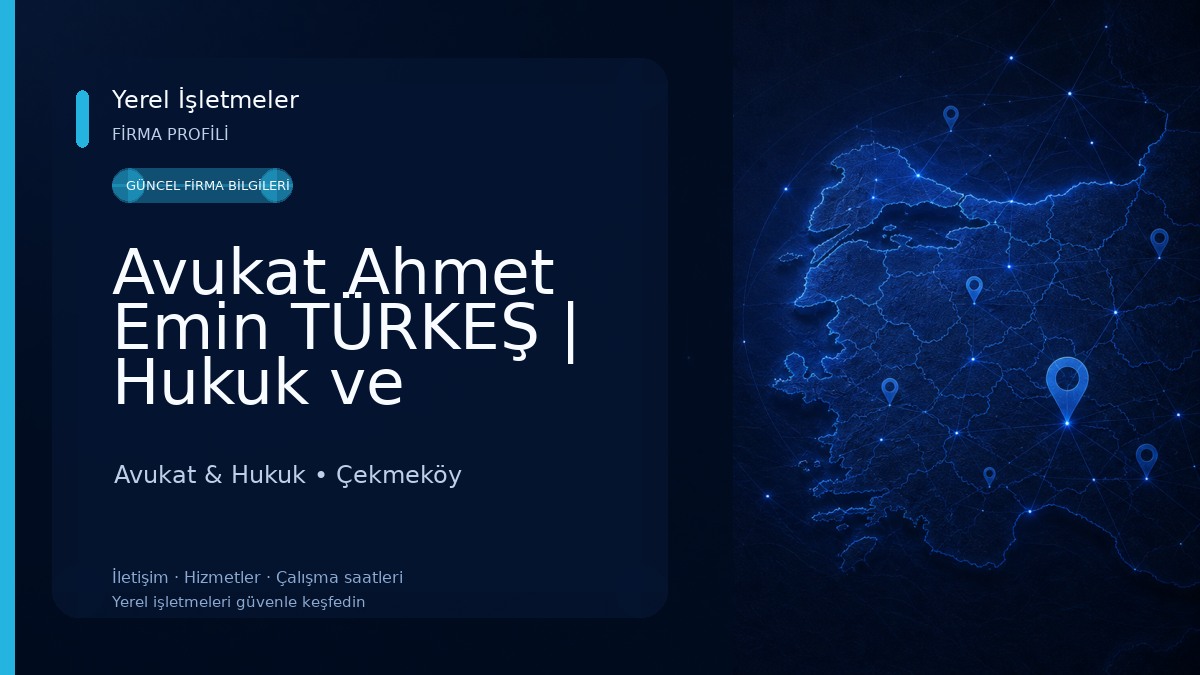 Avukat Ahmet Emin TÜRKEŞ | Hukuk ve Danışmanlık Hizmetleri | Ağır Ceza Davaları | Boşanma Davaları | Gayrimenkul Davaları