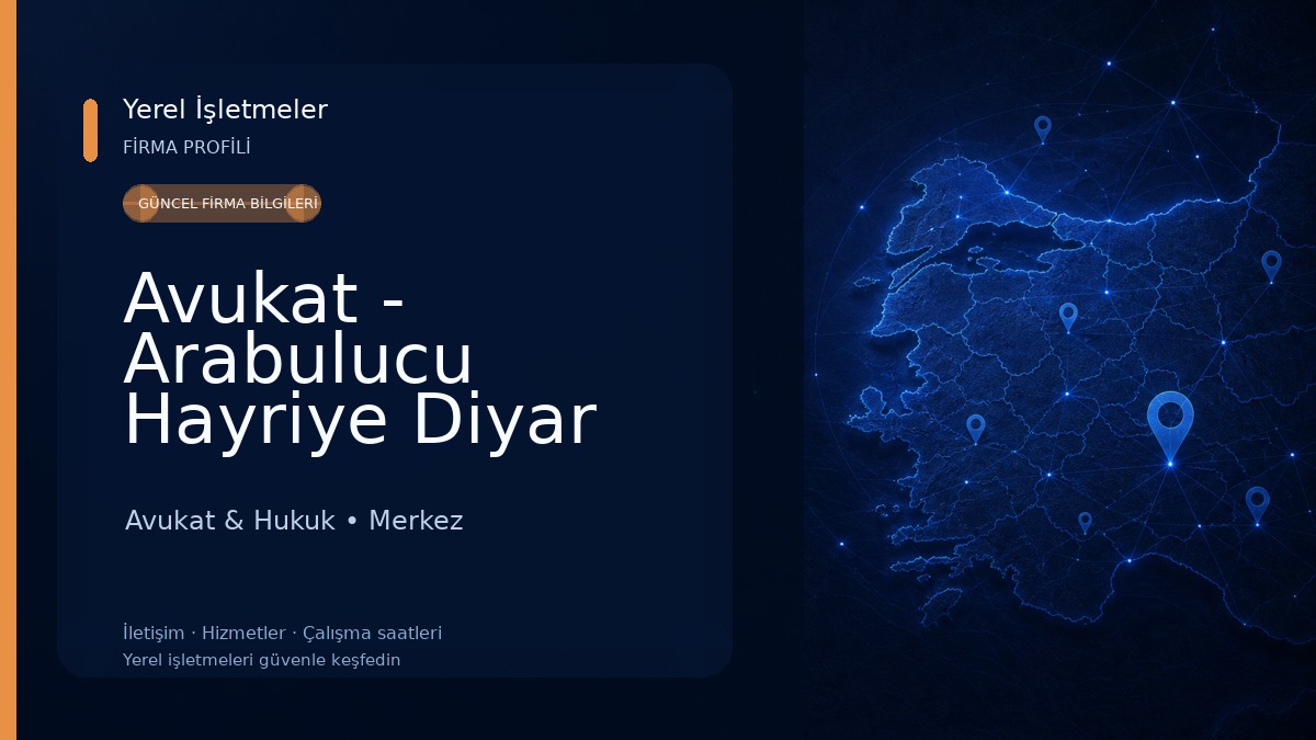 Avukat - Arabulucu Hayriye Diyar