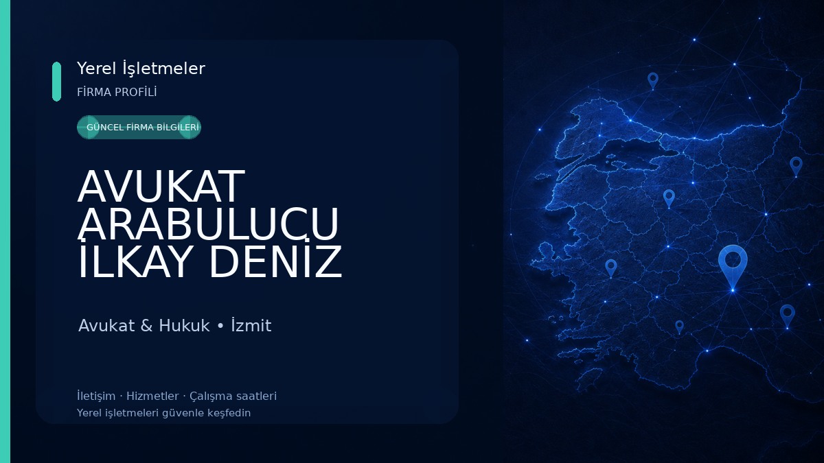 AVUKAT ARABULUCU İLKAY DENİZ TORUN