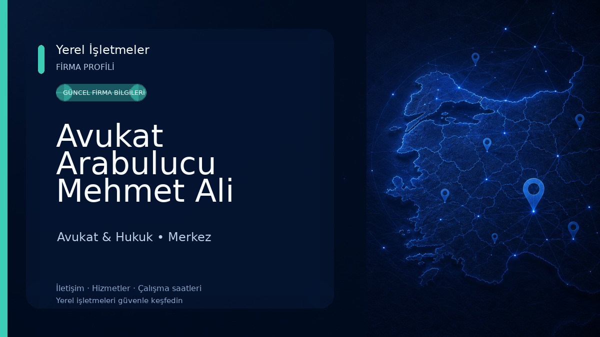 Avukat Arabulucu Mehmet Ali ALATAŞ Avukat & Hukuk