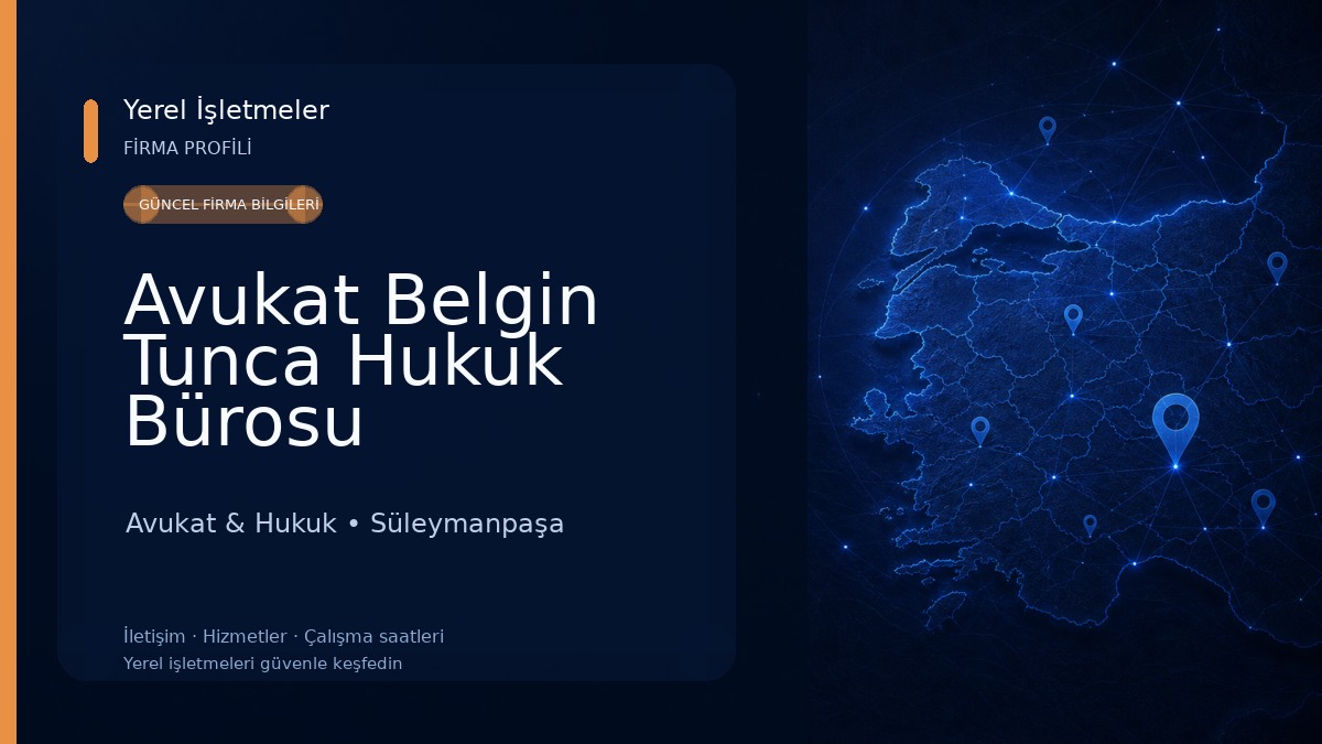 Avukat Belgin Tunca Hukuk Bürosu Avukat & Hukuk