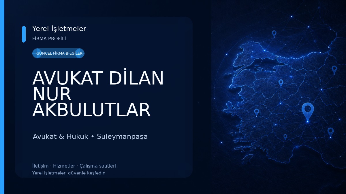 AVUKAT DİLAN NUR AKBULUTLAR Avukat & Hukuk