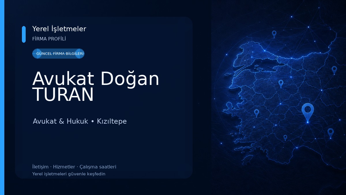 Avukat Doğan TURAN Avukat & Hukuk
