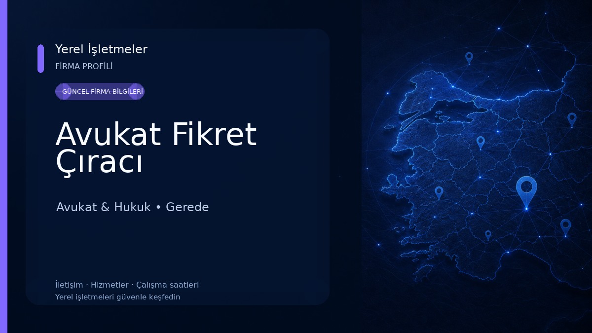 Avukat Fikret Çıracı Avukat & Hukuk
