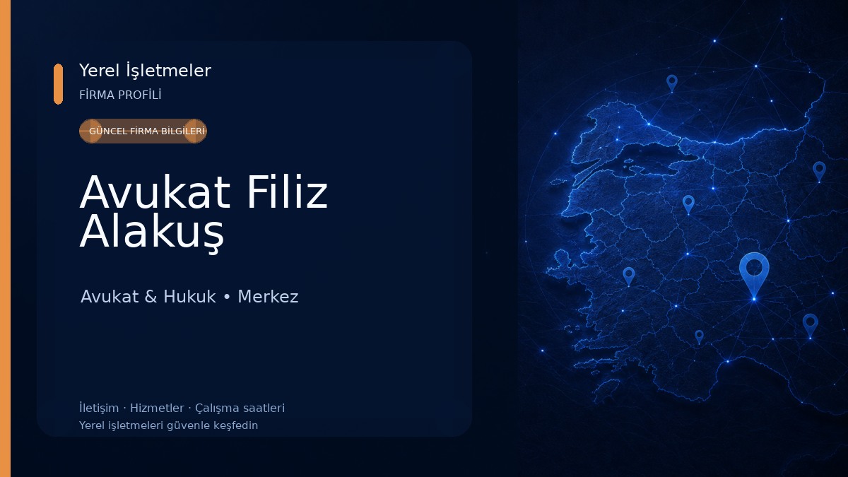 Avukat Filiz Alakuş 