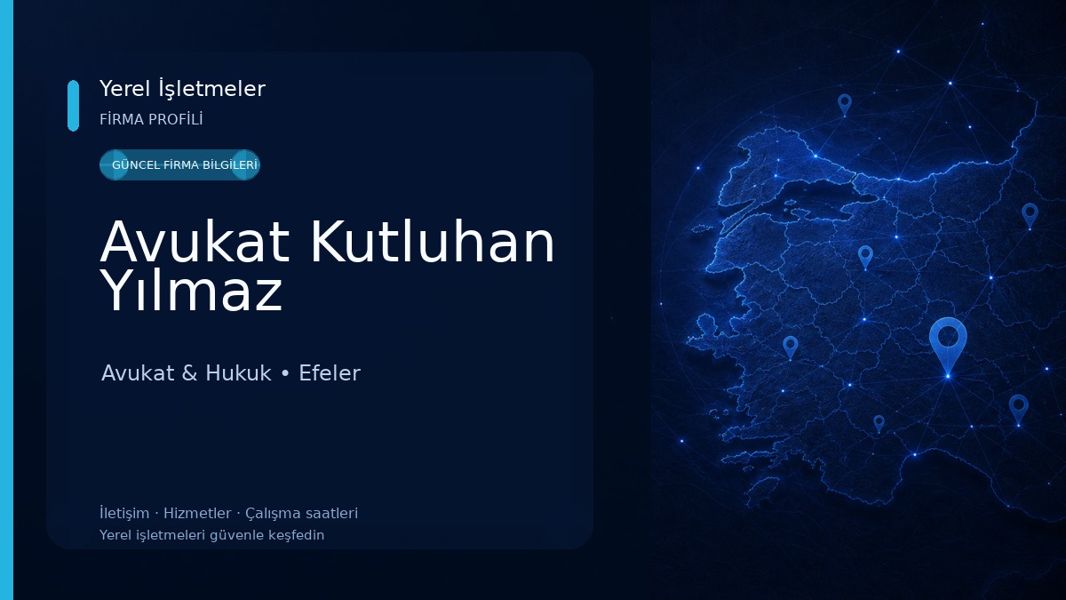 Avukat Kutluhan Yılmaz