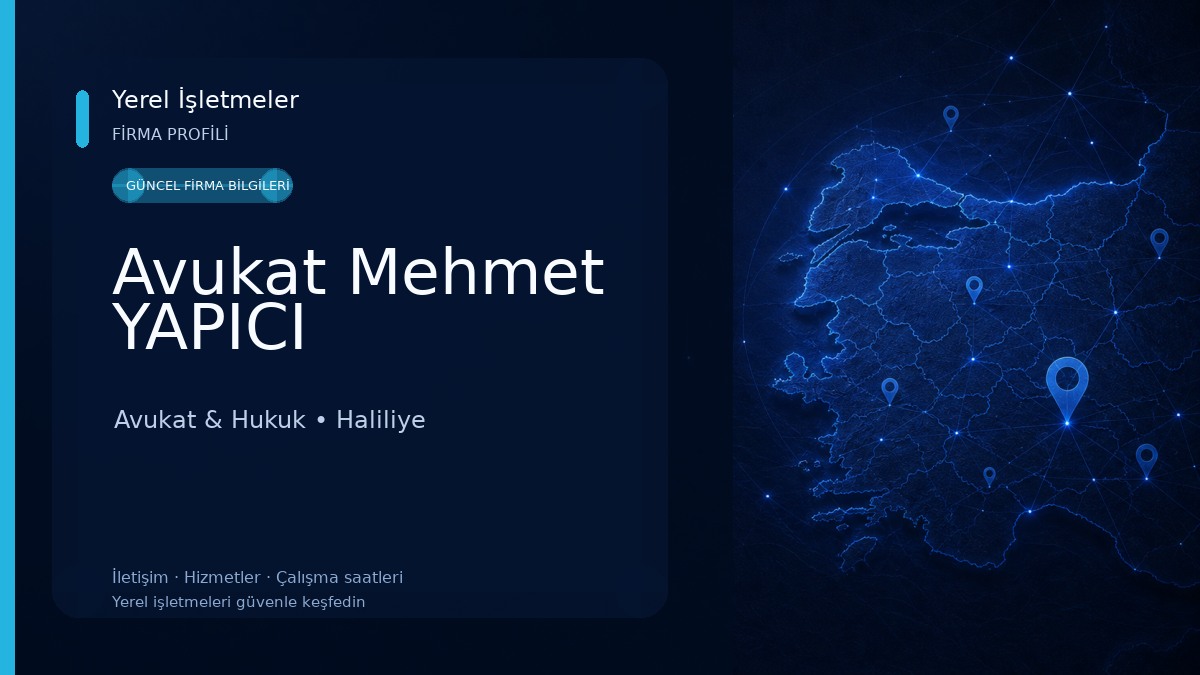 Avukat Mehmet YAPICI Avukat & Hukuk