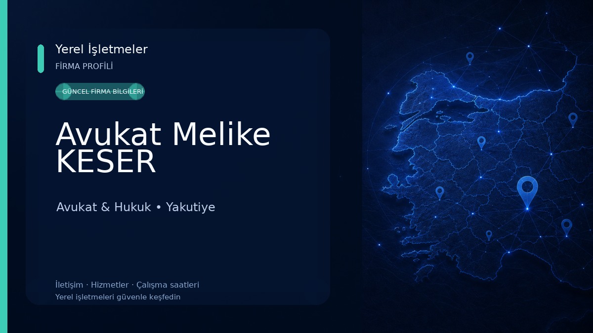 Avukat Melike KESER Avukat & Hukuk