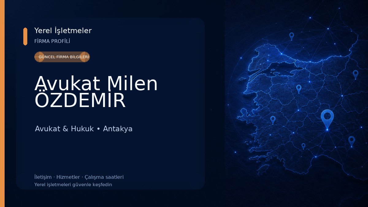 Avukat Milen ÖZDEMİR 