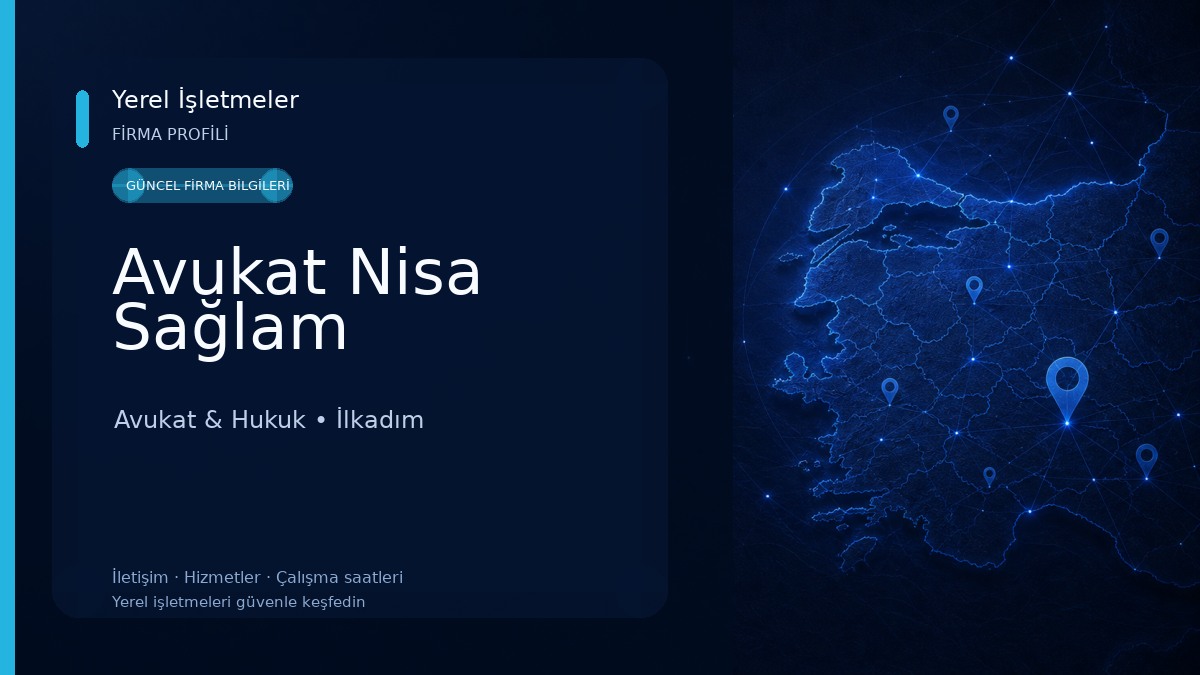 Avukat Nisa Sağlam