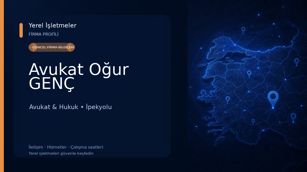 Avukat Oğur GENÇ