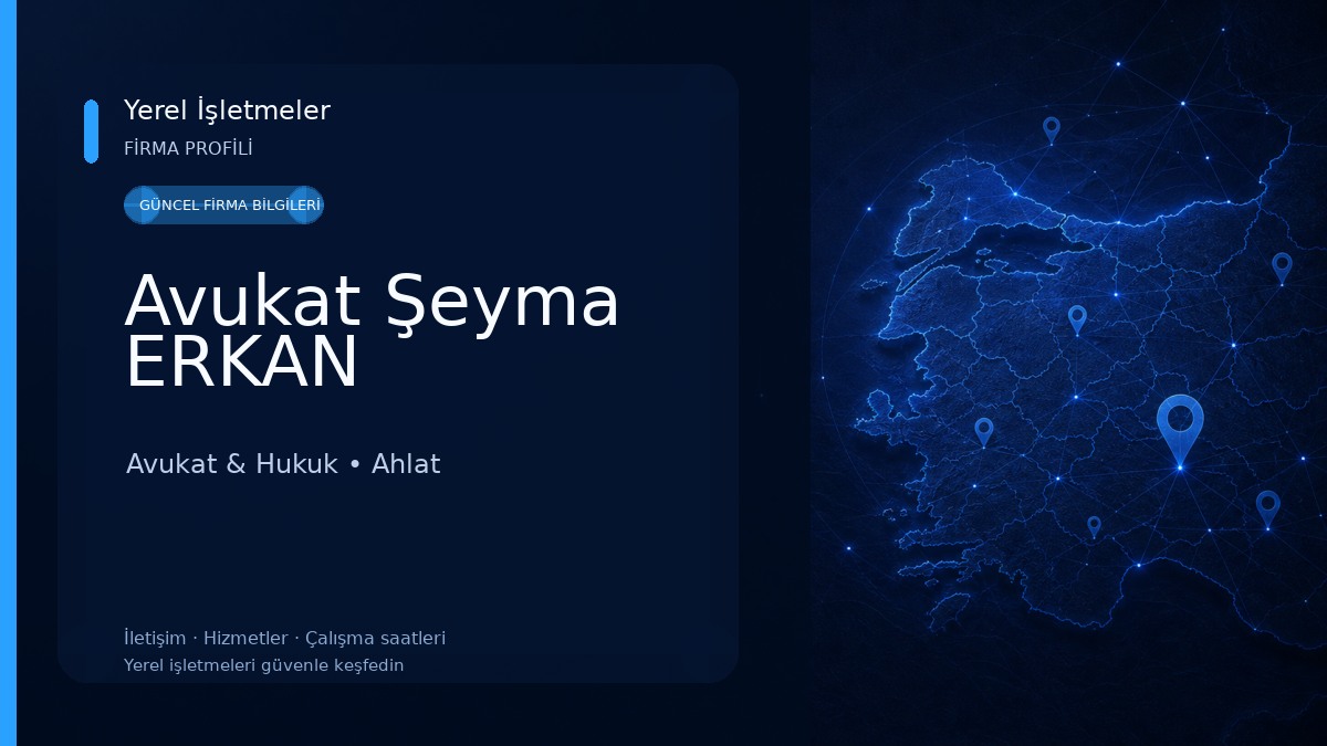 Avukat Şeyma ERKAN Avukat & Hukuk