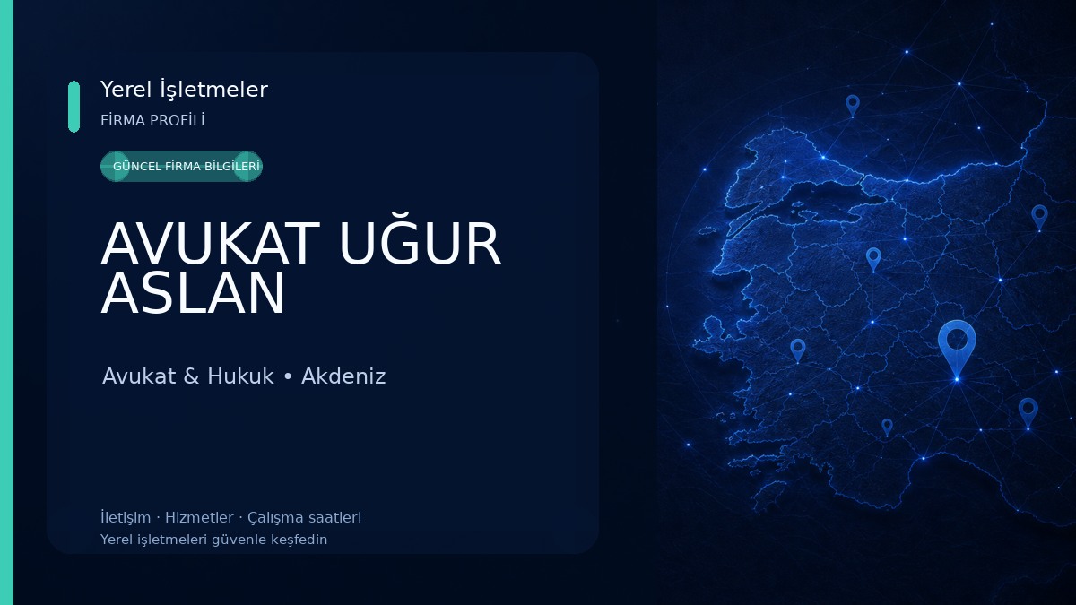 AVUKAT UĞUR ASLAN 