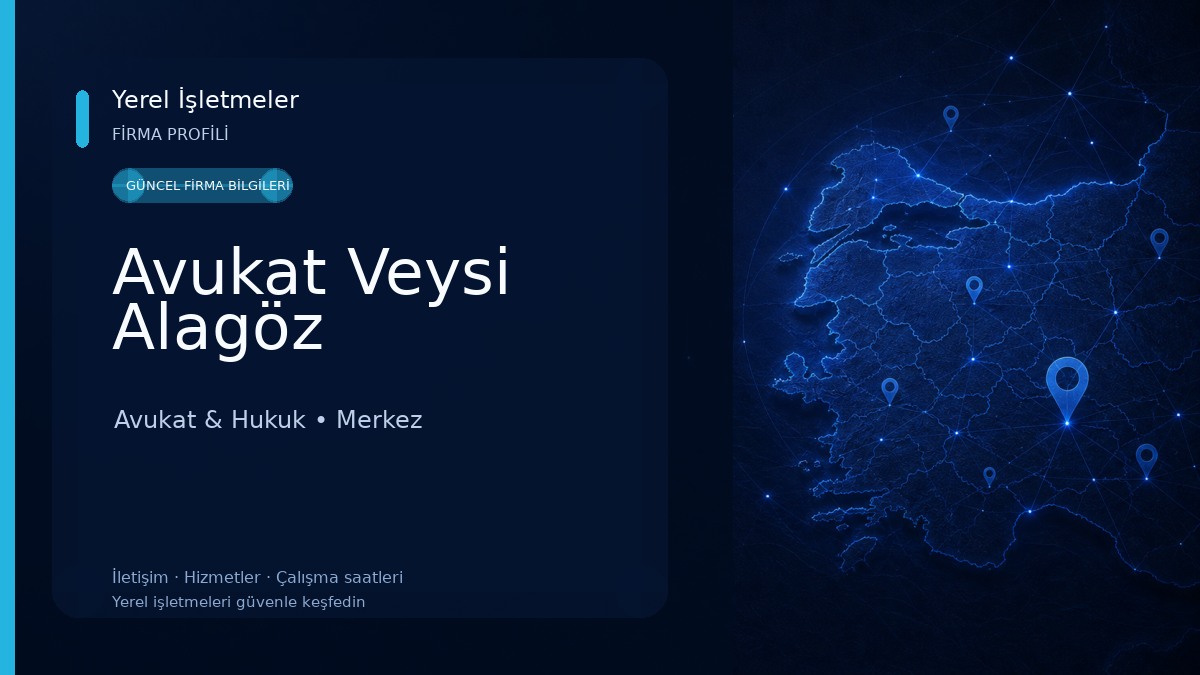 Avukat Veysi Alagöz Avukat & Hukuk