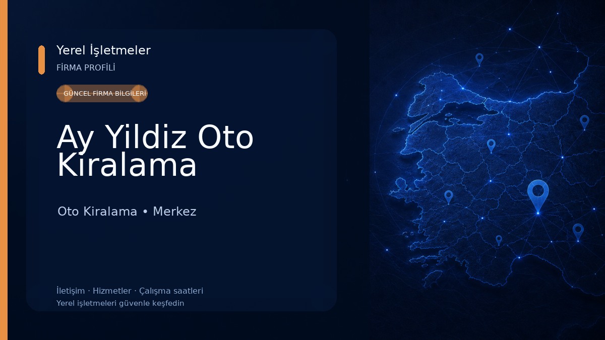 Ay Yildiz Oto Kiralama Oto Kiralama