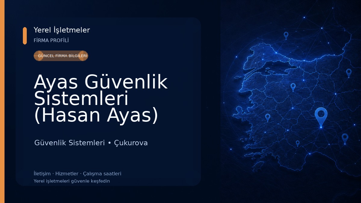 Ayas Güvenlik Sistemleri (Hasan Ayas) Güvenlik Sistemleri