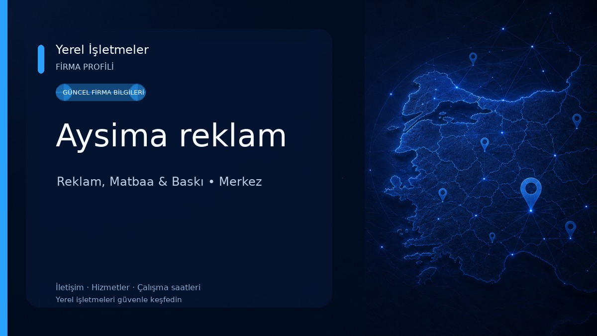 Aysima reklam