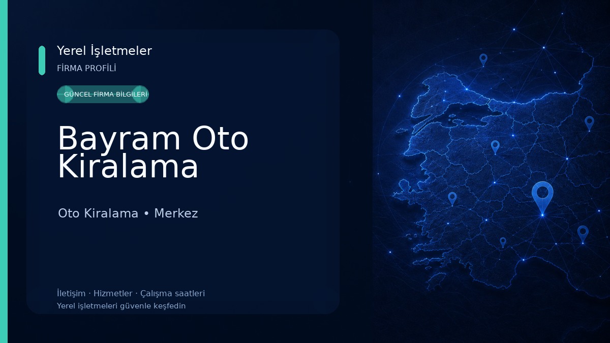 Bayram Oto Kiralama Oto Kiralama