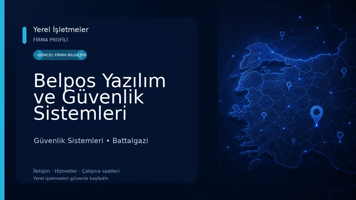Belpos Yazılım ve Güvenlik Sistemleri Güvenlik Sistemleri
