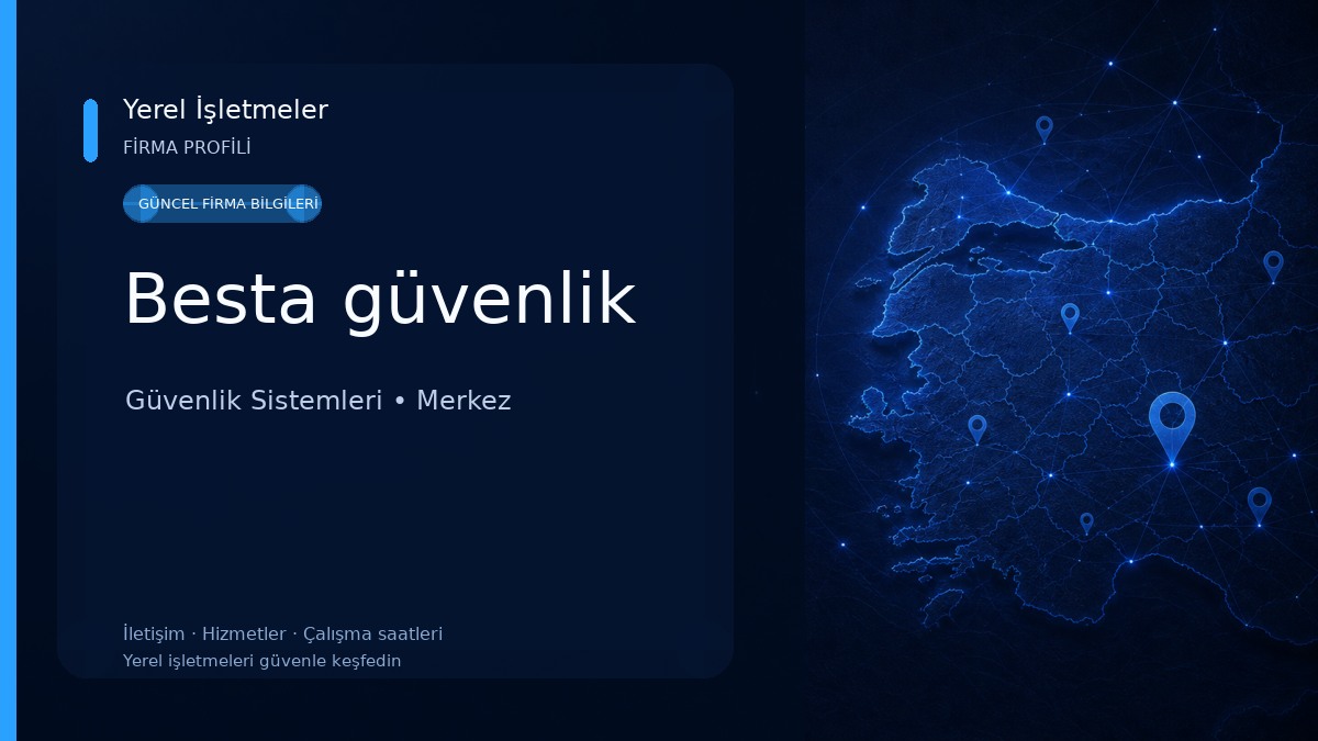 Besta güvenlik Güvenlik Sistemleri
