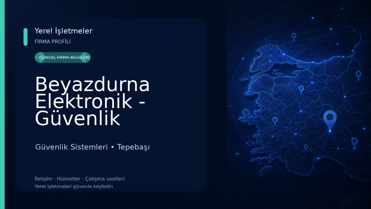 Beyazdurna Elektronik - Güvenlik Kamera Alarm Sistemleri - Merkezi Uydu Sistemleri