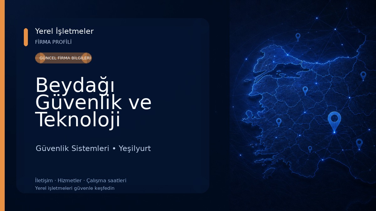Beydağı Güvenlik ve Teknoloji Güvenlik Sistemleri