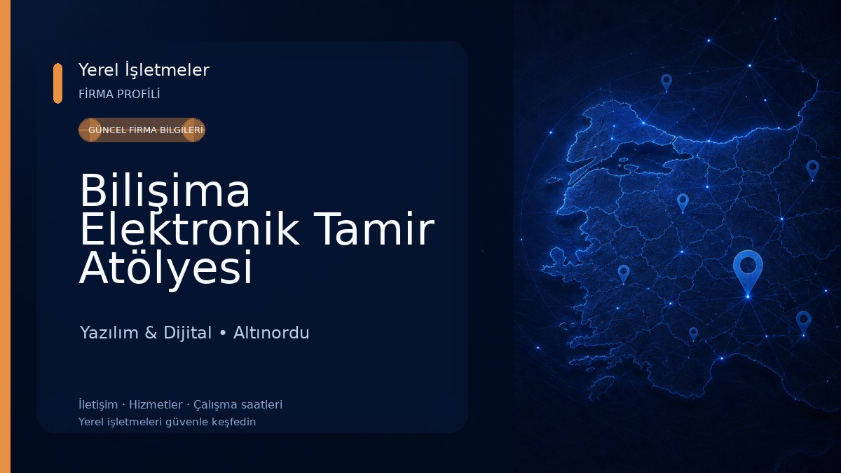 Bilişima Elektronik Tamir Atölyesi 