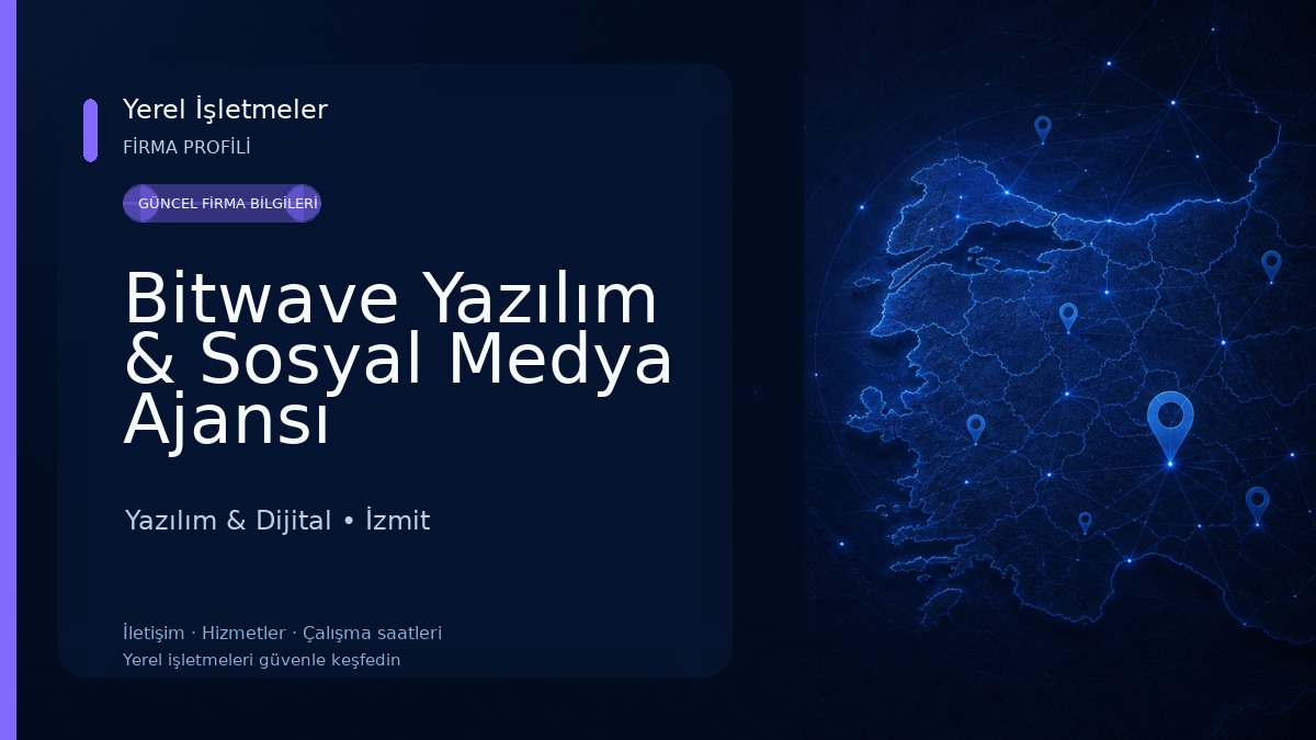 Bitwave Yazılım & Sosyal Medya Ajansı